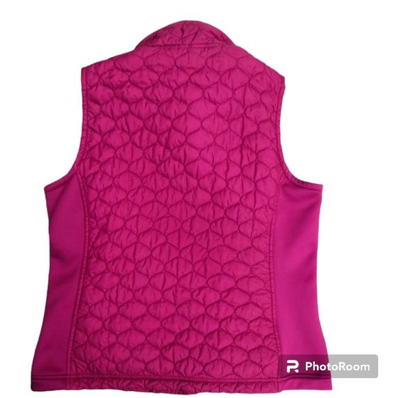 L.L. Bean Jackets & Coats Ll Bean Vest Womens M Pink Puffer Full